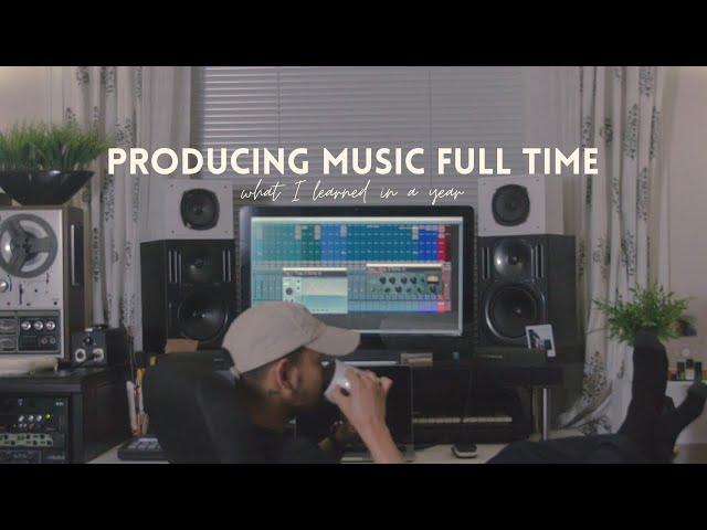 How I Became A Full Time Music Producer In One Year