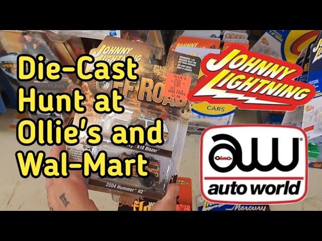 Die-Cast Hunt at Ollie's and Walmart // Johnny Lightning // Auto World
