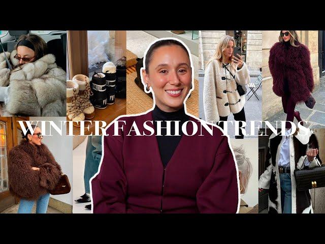 WINTER FASHION TRENDS 2024 | what to wear this winter