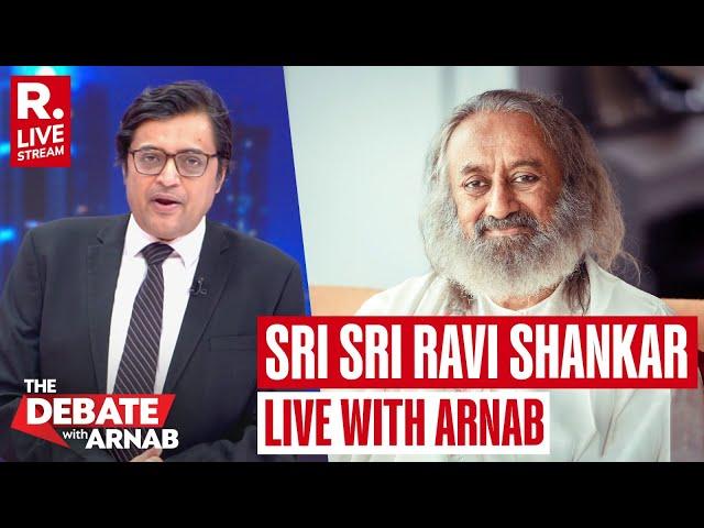 Chinmoy Prabhu Arrest: Sri Sri Ravi Shankar LIVE With Arnab | Exclusive