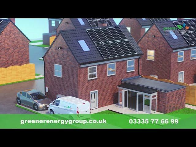 Air Source Heat Pump, Solar PV & Battery - Greener Energy Group