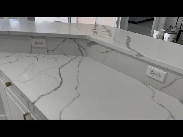 Calacatta  Laza Quartz Countertops