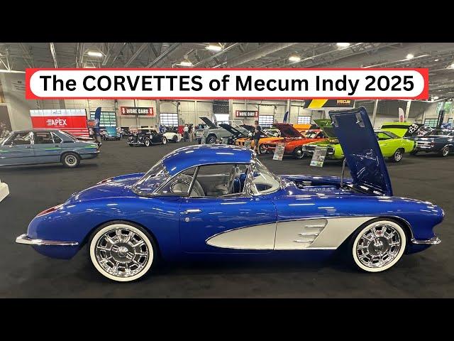 The Corvettes of the Mecum Indy Auto Auction 2025 #Corvette #MecumAuctions #Mecum