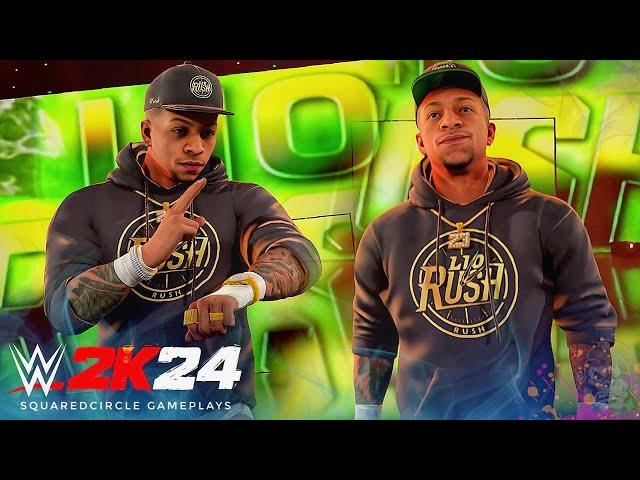 WWE 2K24 Lio Rush Entrance w/ Theme, GFX Pack | New 2K24 Mods