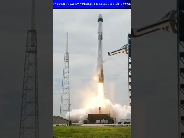 Lift-Off Falcon 9 - SpaceX Crew-9 - SLC-40 - Cape Canaveral Space Force Station - September 28, 2024