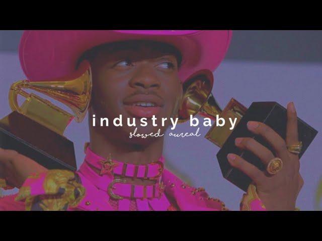 lil nas x - industry baby (slowed + reverb)