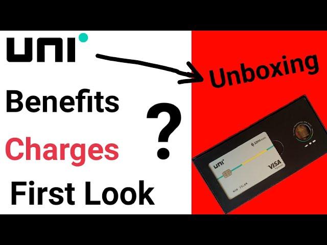UNI credit card Unboxing | UNI Card benefits |