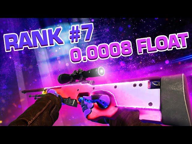 CSGO AWP FADE 0.0008 WORLD's 7