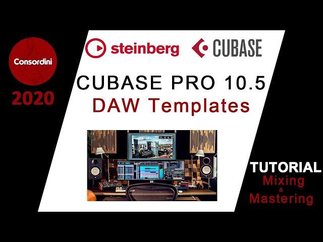 Working with DAW Templates [Cubase Pro 10.5]