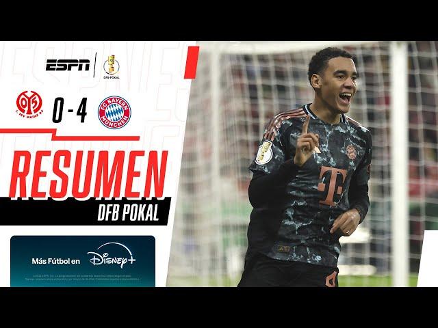 HAT-TRICK DE MUSIALA Y PALIZA DE LA MÁQUINA BÁVARA | Mainz 0-4 Bayern Munich | RESUMEN