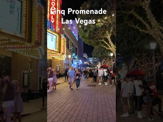 Las Vegas  on a Saturday Night (Linq)  #shorts  #lasvegas