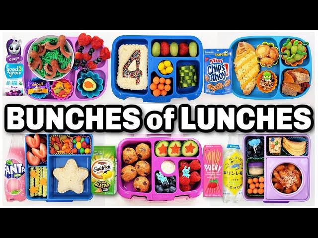 Making YOUR Lunches from AROUND-THE-WORLD  Bunches of Lunches