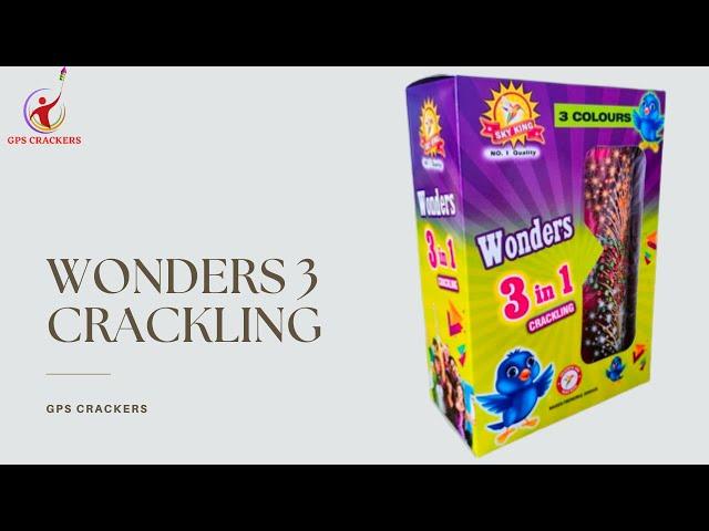 Wonders 3 in 1 Fountain Unboxing And Its Function | GPS CRACKERS #online_crackers #crackers