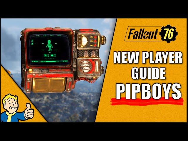 PipBoy is a Vault Dweller's Best friend. Learn how to use it. Fallout 76.