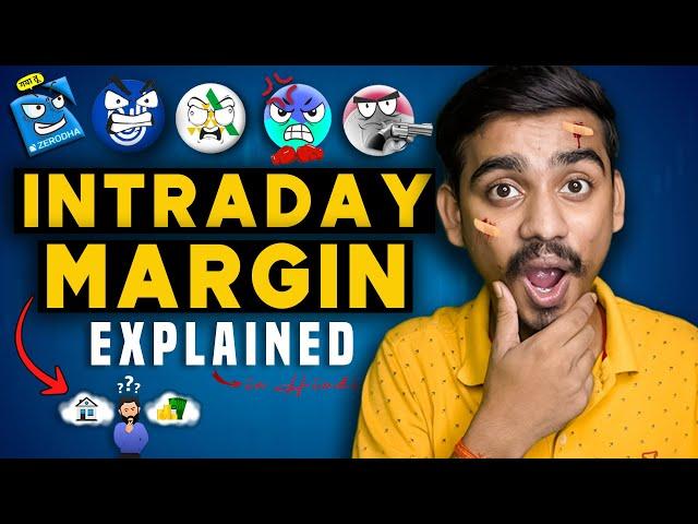 INTRADAY Margin kya hota hai | How Intraday Margin works - 5X MARGIN, Charges & All in HINDI