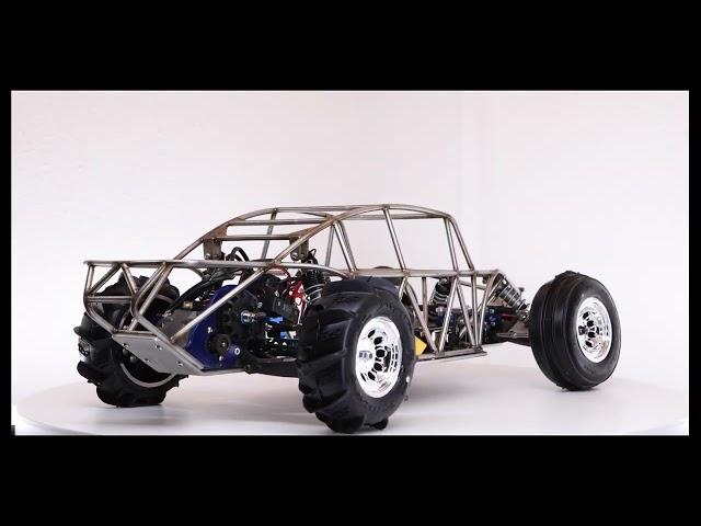 Custom Stainless Steel Cage Baja Bug   ( Traxxas Slash )