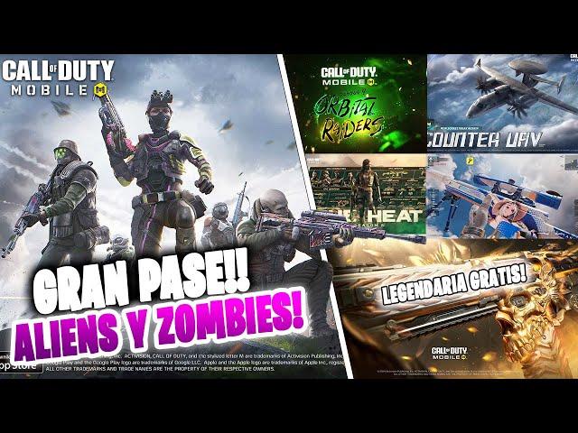 TODO EL PASE! ZOMBIES, LEGENDARIA GRATIS Y MAS! COD MOBILE | Dimitry