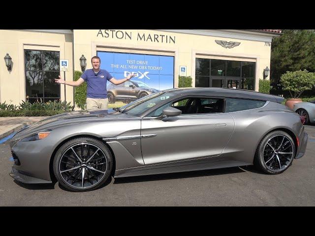 Aston Martin Vanquish Zagato Shooting Brake - это хот-хэтчбек за миллион долларов