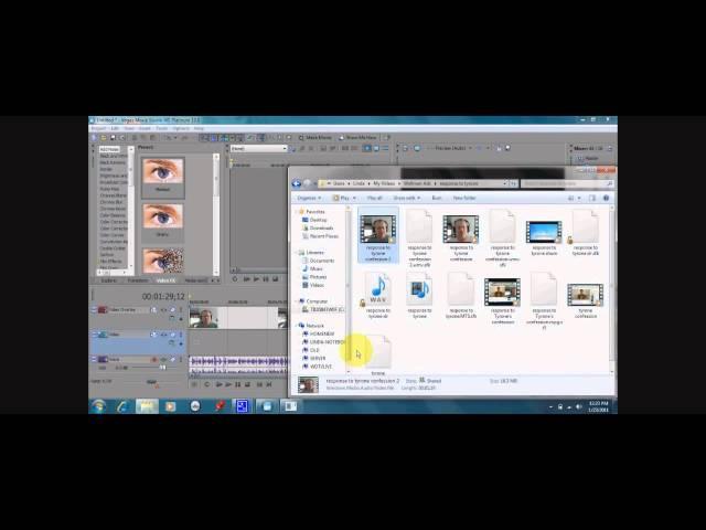 How to Sync Tracks in Sony Vegas Movie Studio