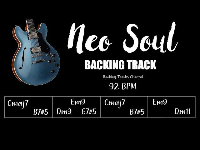 Neo Soul Backing Track In E Minor | 92 BPM (Just The Two Of Us)