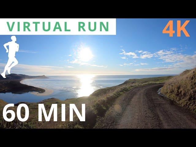 Virtual Running Videos For Treadmill With Music 4K | Virtual Run 60 Min