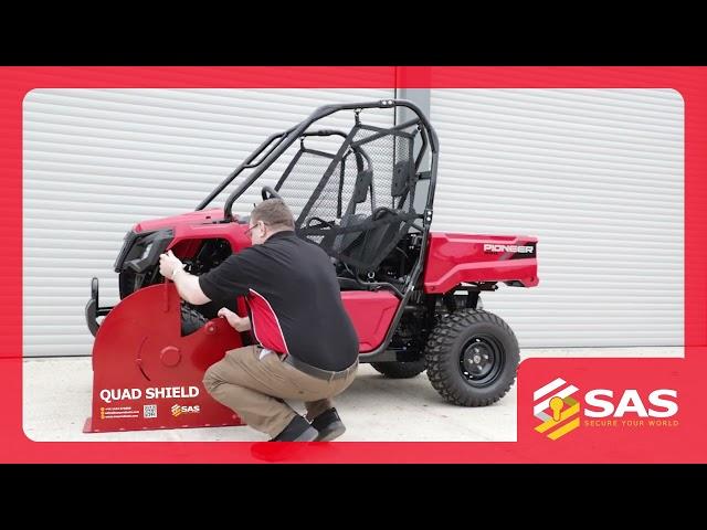 NEW SAS Quad Shield Wheelclamp Demonstration