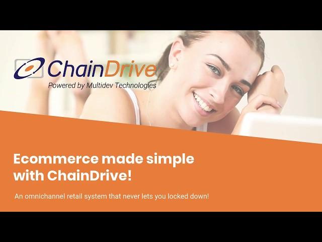 The Best E-Commerce Software: E-Commerce made simple with ChainDrive!