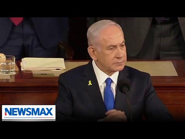 Benjamin Netanyahu gives rousing address to joint session of Congress