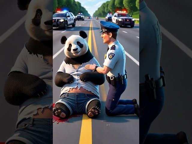 The Hungry Panda's Chase #panda #pandalover #story #funny #cute #trending #superhero #cat #disney