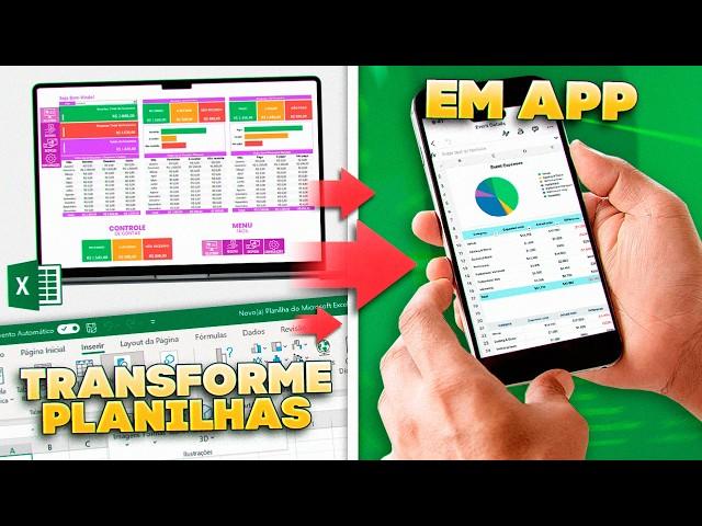 Transforme PLANILHAS em APP - O jeito mais fácil!