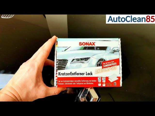 Tiefen Lackkratzer entfernen / Sonax Kratzer Entferner Set im Test / Komplett für alle Schrammen?