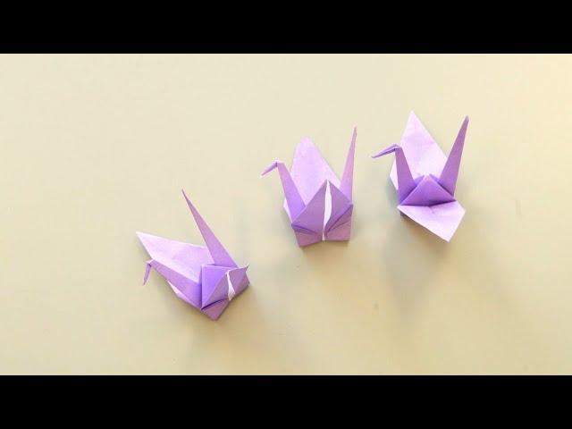 How to Fold an Origami Crane