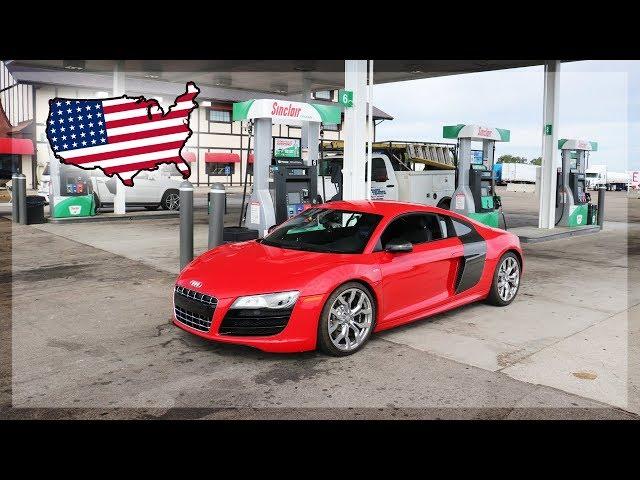 Driving my New Audi R8 Home Across the Country