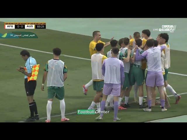 Australia vs Afghanistan | All Goals & Highlights | AFC U20 Asian Cup Qualifiers 23-9-2024