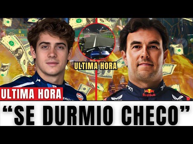  ¡INCREÍBLE! COLAPINTO DEJA EN RIDÍCULO A CHECO PÉREZ  NOTICIAS DE FÓRMULA 1 HOY