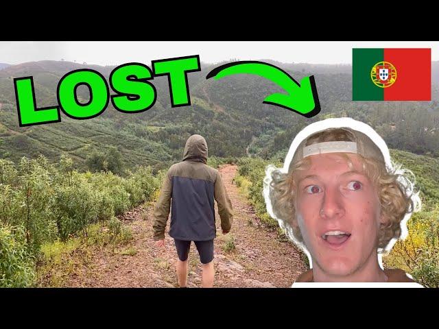 we got lost in the mountains..