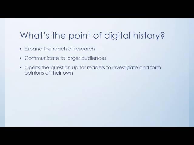 Digital History