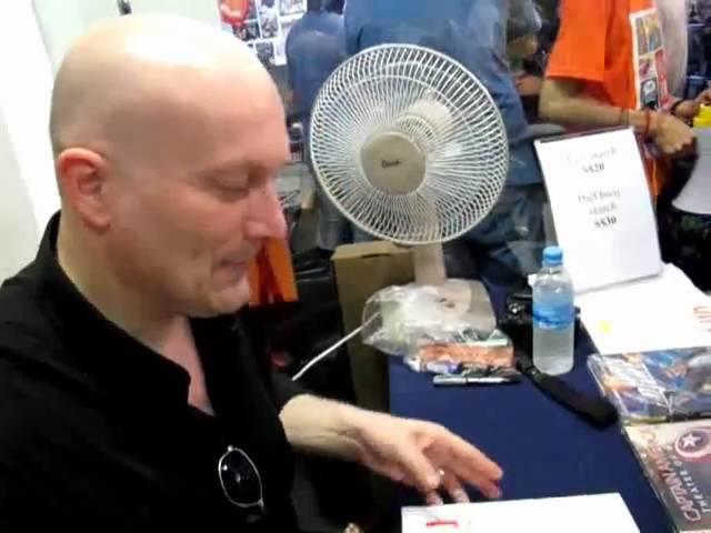 Gary Erskine at FCBD Singapore 2011