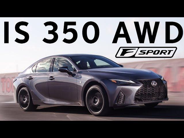 STRIKING! 2021 Lexus IS350 F Sport Review