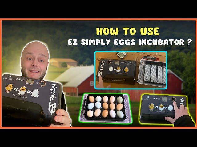 How To Use EZ Simply Eggs Incubator ? 15 Eggs Incubator || Egg Incubator