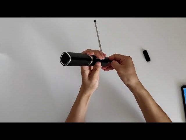 Bluetooth 4 in 1 Selfie Stick with tripod Built-in Remote Shutter for Android iPhone