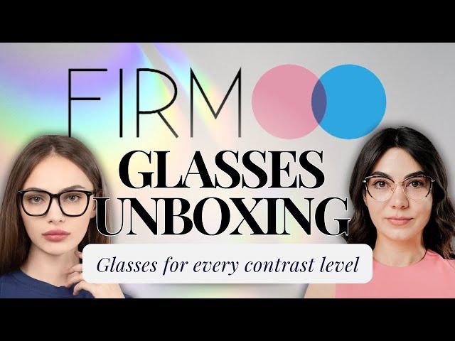 Glasses for your contrast level | New Glasses Try On & Unboxing Haul | Affordable Glasses Review