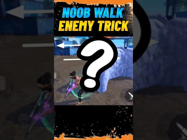 Noob Walk Enemy Headshot Trick  #shorts #shortvideo