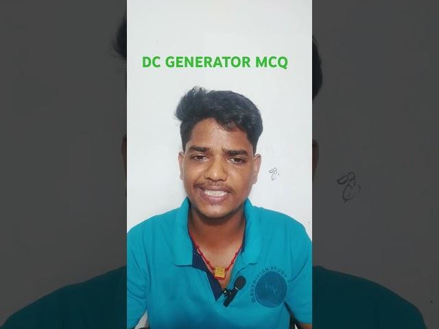  DC Generator Most Important MCQ Class  | OPTCL JMOT | ITI Electrician Exam 2025