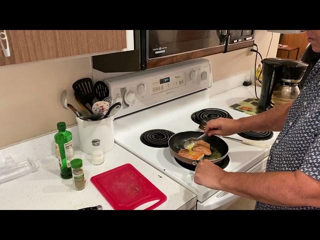 Cooking Salmon with BachScholar