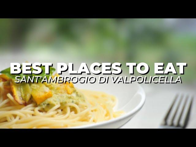 Top 10 best Restaurants in Sant'Ambrogio di Valpolicella, Italy