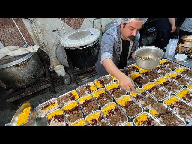 عدس پلو نذری پختم | Adas Polo Recipe - Persian Rice with Lentils