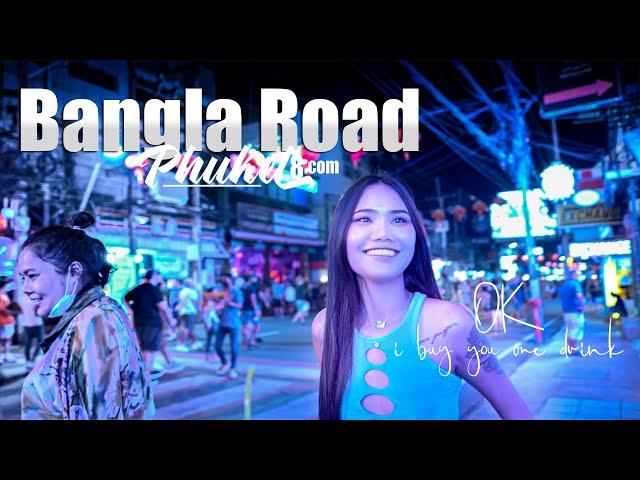 Bangla Road | February 25 2022 | Patong Beach – Phuket 4K Full Tour