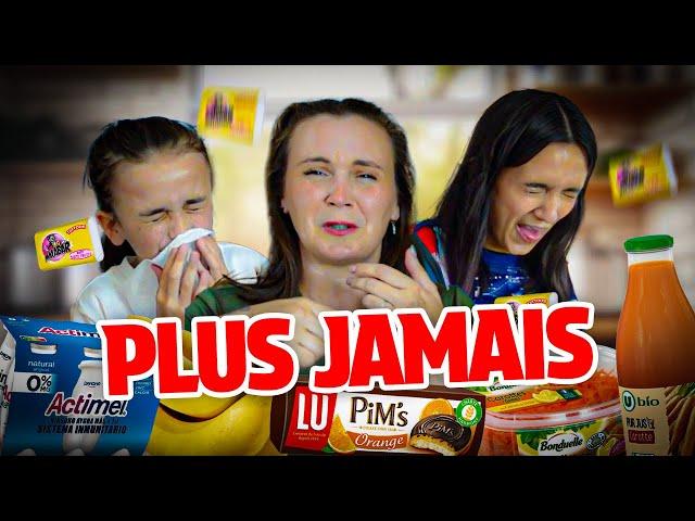 ON REGOÛTE LES ALIMENTS QU'ON AIME PAS !