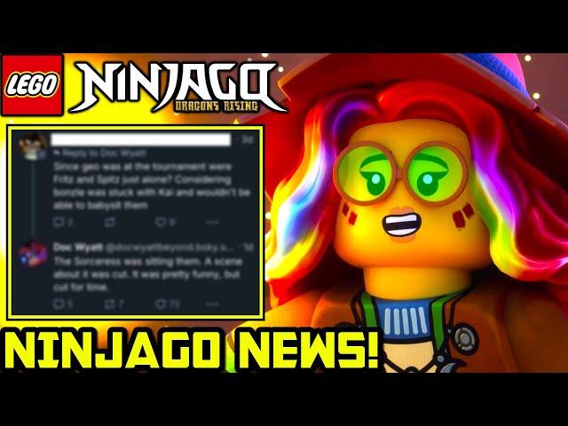 Cut Scenes & New Elemental Masters Confirmed!  Ninjago Dragons Rising News!